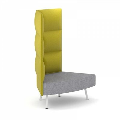 CANAPES - Modulable - PULL Fauteuil 1 place avec accotoir à droite dossier à 3 niveaux hauteur 149 cm largeur 104 cm profondeur 69 cm finition à définir 