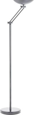 LUMINAIRES - Lampadaires - LINE 2 Lampadaire LED LED à éclairage indirect, bras et vasque orientables, variateur sur le cordon, coloris aluminium