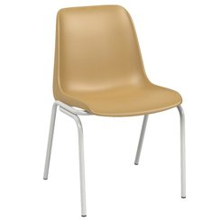 SCOLAIRE - Se Reunir - Chaise 100 coque polypropylène piètement époxy - T6