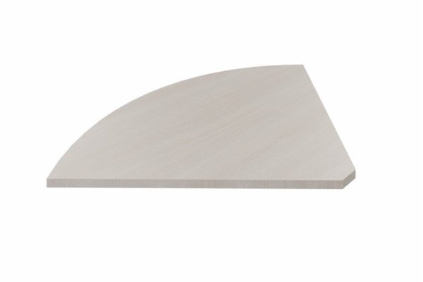 Gamme K3 - Plateau d'angle et extensions conviviales - K3 Plateau d'angle 90° 85x85cm acacia
