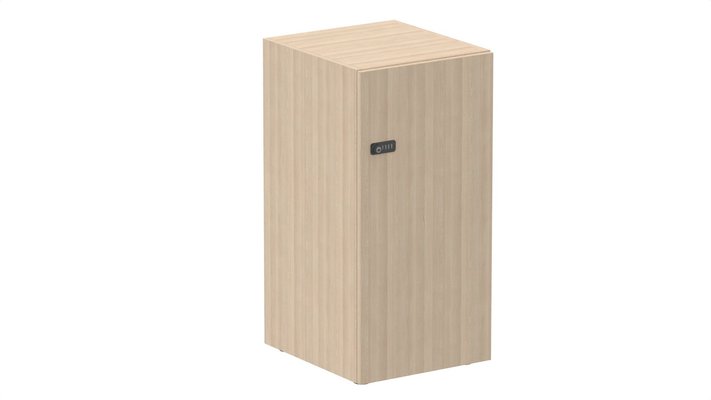 CASIERS - 1 case - Meuble à cases H.92xL.45xP.50cm - 1 case H86cm. porte pleine. serrure à code