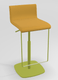 COCKTAIL Tabouret -Finitions : MOSAIC YELLOW (M310) / PIETEMENT EPOXY : structure coloris LIGHT OLIVE MAT (EP69)