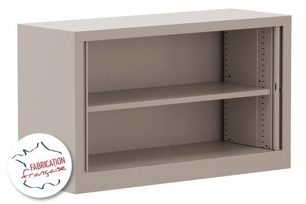 [Pas de famille] - [Pas de sous famille] - Armoire à rideaux H69,5xL120cm