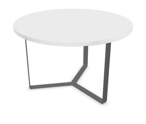 Gamme P1 - Tables de réunion - P1 Table ronde diamètre 120cm sur pied central