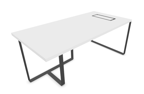 Gamme P1 - Tables de bureau - P1 Table de bureau 180x90cm - top access à droite - sans voile de fond.