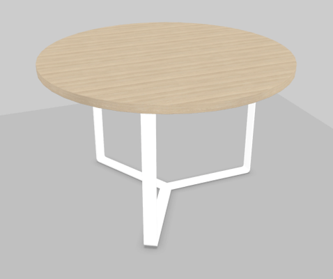 Gamme P1 - Tables de réunion - P1 Table ronde diamètre 120cm sur pied central