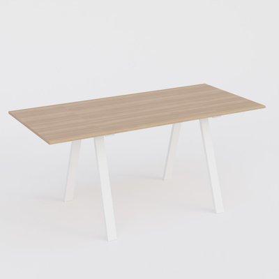[Pas de famille] - [Pas de sous famille] - Table Keops Métal 260x120 cm de profondeur et hauteur 109 cm . Plateau épaisseur 25mm.