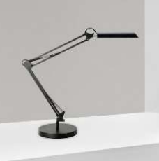 LUMINAIRES - Lampes - Lampe LED avec luminosité réglable sur 3 niveaux avec socle et pince noir