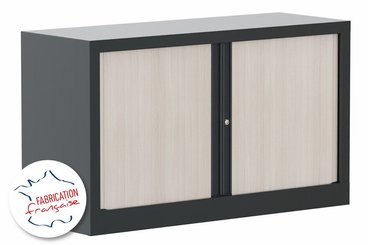 [Pas de famille] - [Pas de sous famille] - Armoire à rideaux H69,5xL120cm