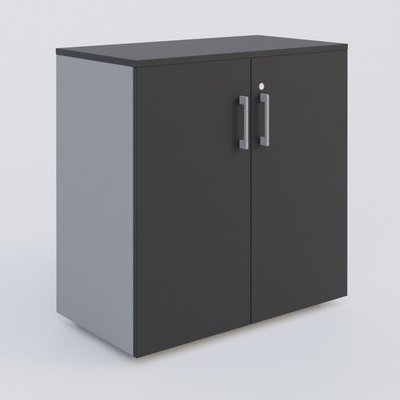 [Pas de famille] - [Pas de sous famille] - Armoire avec portes tablettes mélaminé 80x42x72 cm