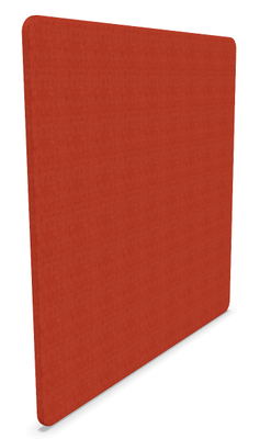 CLOISONS - Tissu super acoustiques -  Cloison super acoustique L.1400x H.1400, coloris rouge