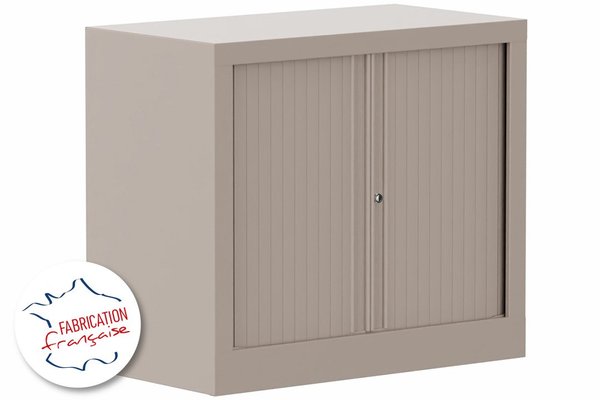 [Pas de famille] - [Pas de sous famille] - Armoire à rideaux H69,5xL80cm 1 tablette