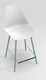 PETALE Chaise haute L.46xP.51.5xH.101.5cm-hauteur assise 65.5cm