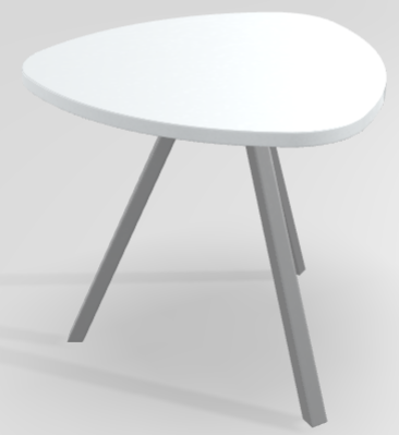 TABLES BASSES - Trium - TRIUM Table basse forme triangulaire L.50xP.50xH.45cm