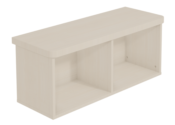 SCOLAIRE - Se Restaurer - Étagère DANAÉ SIGNATURE méla. pour buffet 2 portes - L104xP39xH40 cm