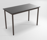 DECO Table forme rectangulaire L.120xP.60xH.75cm