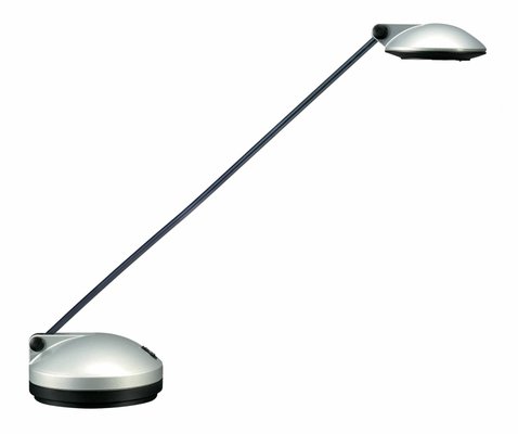 LUMINAIRES - Lampes - NOAH Lampe de bureau LED avec interrupteur sur socle 2 niveaux d'intensité lumineuse, 2 articulations, alu