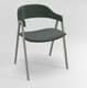 POPEYE Chaise L.53xP.43xH.77.5cm-hauteur assise 46cm