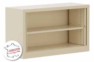 [Pas de famille] - [Pas de sous famille] - Armoire à rideaux H69,5xL120cm