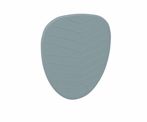 PANNEAUX ACOUSTIQUES - Pour plafond ou mur suspendu - LEAF panneau acoustique mural L.133xH.161cm ép.3cm, crochets livrés, coloris Blazer gris