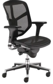 OPERATIVE - Dossier résille - Fauteuil Kanji sans têtière