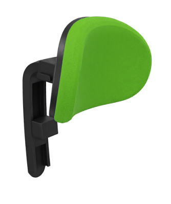 OPERATIVE - Options - TETIERE-Tétière pour fauteuil smooth mesh réglable rembourrée et recouverte tissu VERT BNH-7048 BONDAI