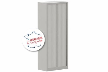 [Pas de famille] - [Pas de sous famille] - Armoire à rideaux H198xL80cm 4 tablettes