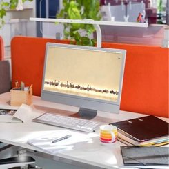 LUMINAIRES - SUSPENDU -  FIXO Lampe flexible avec pince  blanc	