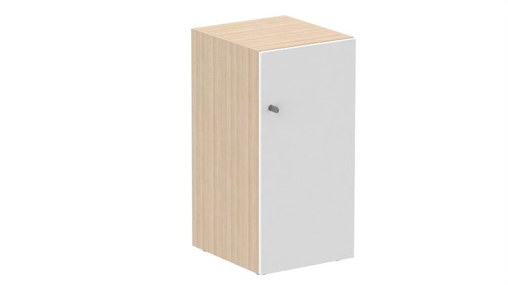 CASIERS - 1 case - Meuble à cases H.92xL.45xP.50cm - 1 case H86cm. porte pleine. serrure à clé