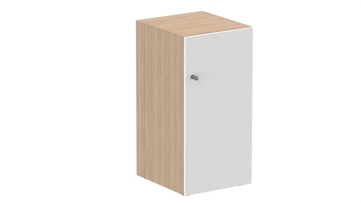 CASIERS - 1 case - Meuble à cases H.92xL.45xP.50cm - 1 case H86cm. porte pleine. serrure à clé