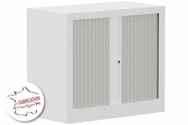 [Pas de famille] - [Pas de sous famille] - Armoire à rideaux H69,5xL80cm 1 tablette