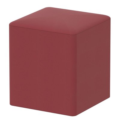SCOLAIRE - Accueillir - Pouf NAYA tissu enduit - L42xP42xH45 cm