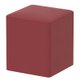 Pouf NAYA tissu enduit - L42xP42xH45 cm