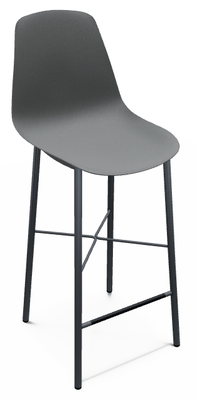 CHAISES ET TABOURETS - Pour tables hauteur 90 cm - DIXIE Chaise haute L.44xP.52xH.101.5cm-hauteur assise 65cm.