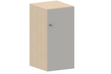 CASIERS - 1 case - Meuble 1 cases, porte en bois pleine avec serrure à clé.