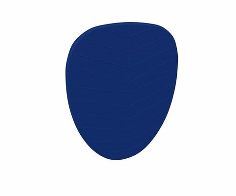 PANNEAUX ACOUSTIQUES - Pour plafond ou mur suspendu - LEAF panneau acoustique mural L.133xH.161cm ép.3cm, crochets livrés, coloris bleu foncé