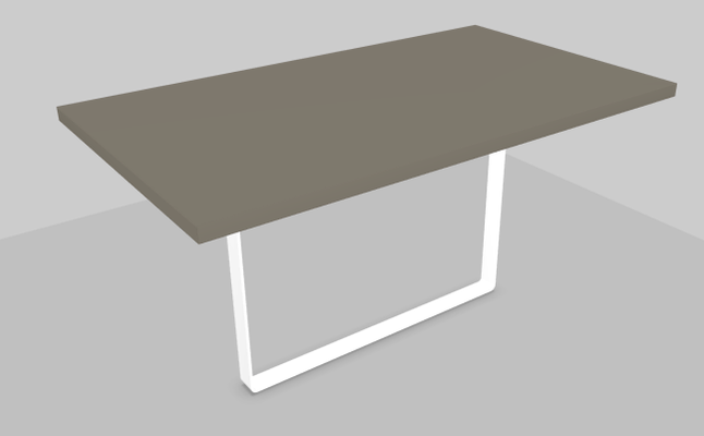 Gamme P1 - Tables de réunion - P1 Extension conviviale 140x80cm