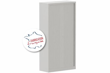 [Pas de famille] - [Pas de sous famille] - Armoire à rideaux H198xL100cm 4 tablettes