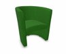 CLUB fauteuil 1 place, tissu STEP coloris vert