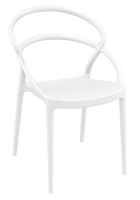 POLYPROPYLENE - CHAISES  - Chaise Rondo blanc