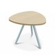 TRIUM Table basse forme triangulaire L.50xP.50xH.40cm
