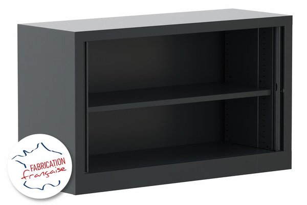 [Pas de famille] - [Pas de sous famille] - Armoire à rideaux H69,5xL120cm
