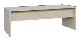 [Pas de famille] - [Pas de sous famille] - X1- BUREAU MANAGER 1600x800x750h coloris acacia