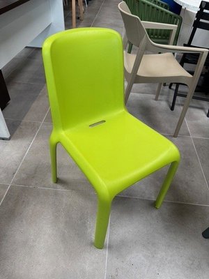 DESTOCKAGE - Chaise - Chaise visiteur polypropylène vert