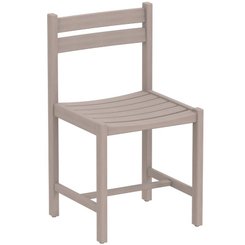 SCOLAIRE - Se Restaurer - Chaise VACANCES 4 pieds bois teinté - T6