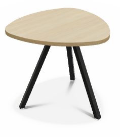 TABLES BASSES - Trium - TRIUM Table basse forme triangulaire L.50xP.50xH.45cm