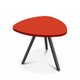 TRIUM Table basse forme triangulaire L.50xP.50xH.40cm