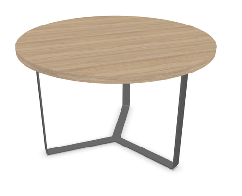 Gamme P1 - Tables de réunion - P1 Table ronde diamètre 120cm sur pied central
