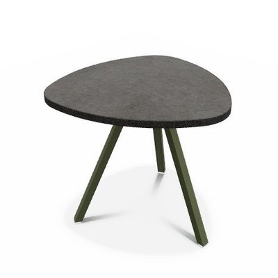 TABLES BASSES - Trium - TRIUM Table basse forme triangulaire L.50xP.50xH.40cm