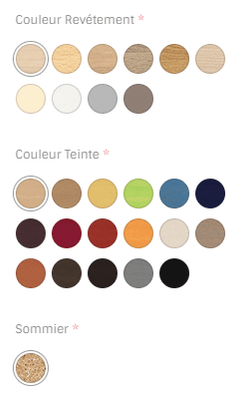 SCOLAIRE - Se Reposer - Lit TERRA méla. sommier agglo H34 cm - 80x200 cm